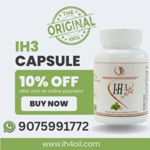 IH3 Capsule ayurvedic stamina booster capsule for men energy performance strength India